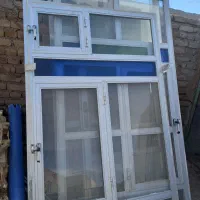 سه عدد پنجره آلمینیومی درحد نو
