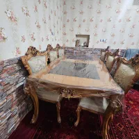 ناهار خوری ۸نفره با ۶صندلی|میز و صندلی غذاخوری|مسجد سلیمان, |دیوار