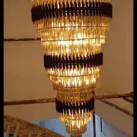 تولیدی بزرگ لوستر نگین افروز این بار در شهر زرند|لوستر و چراغ آویز|زرند, |دیوار