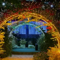 جذب نیروی باغ رستوران