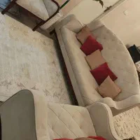 مبلمان هفت نفره چستر|مبلمان خانگی و میز عسلی|باقرشهر, |دیوار