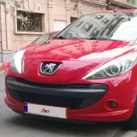 پژو ۲۰۷ پاناروما قرمز مدل ۱۴۰۱ بسیار کم کار