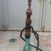 قلیان چوبی(آدامس نعناع)