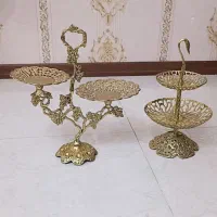 شیرنی خوری یا شکلات خوری برنزی