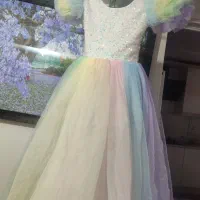 لباس مجلسی  دخترانه تا ۶ سال