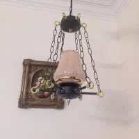 لوستر تکشاخه لنتری نو|لوستر و چراغ آویز|تهران, تهران‌نو|دیوار