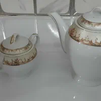 سرویس ۱۲نفره چینی مقصود مشهد|ظروف سرو و پذیرایی|بروجرد, |دیوار