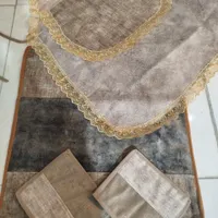 ست اشپز خانه (پیش بند،  نمگیر و دستگیره)