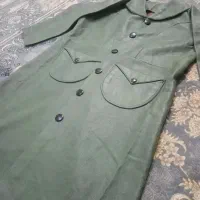 پالتو مخمل کوب پوست ماری داخل پشمی