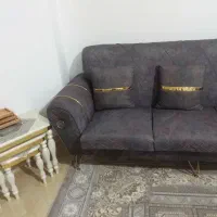 مبل راحتی مدل اسکارلت پایه فلزی پارچه خارجی|مبلمان خانگی و میز عسلی|برخوار, |دیوار