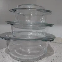 قابلمه پیرکس سه تایی