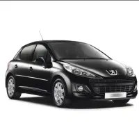 207 سقف فلز مشکی +TU5