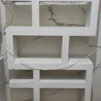 دو عدد ویترین مغازه