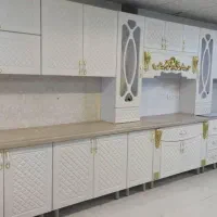 کابینت ممبران/سفیدطرح کلاسیک/درب خشتی/طلایی/کدu6|مصالح و تجهیزات ساختمان|کرمانشاه, |دیوار