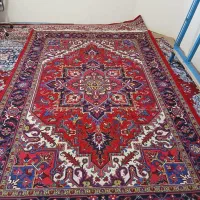 فرش دستباف شش متری هریس نقشه تاجری