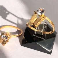 انگشتر استیل رنگ ثابت|بدلیجات|یزد, |دیوار