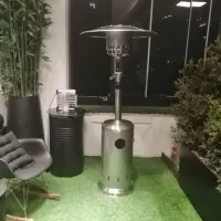 بخاری گازی قارچی کپسولی/ استیل وارداتی/فضای باز