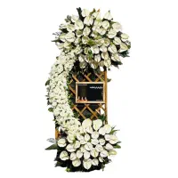 تاج گل ترحیم ارزان و اقتصادی|گل و گیاه طبیعی|تهران, میدان ولیعصر|دیوار