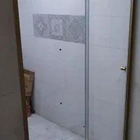 کابین دوش (دوردوشی )پارتیشن حمام شیشه سکوریت|لوازم حمام|چهارباغ, |دیوار