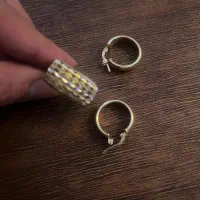فروش گردنبند گوشواره و انگشتر طلا با اجرت ۴٪