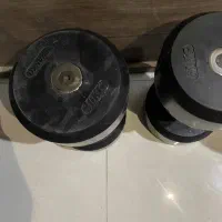 دمبل سنگین.برند ایوانکو.۶۰ و ۱۰۰ کیلویی|تجهیزات ورزشی|تهران, کاج|دیوار
