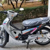 موتور بی کلاج طرح ویو کویر ۱۲۵ رادیسون نقره ای|موتورسیکلت|ساری, |دیوار