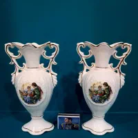 جفت گلدان ایتالیا(معاوضه کالا به کالا)عضو کانالشو|صنایع دستی و سایر لوازم تزئینی|قم, شهید رجایی|دیوار