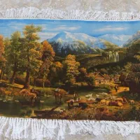 تابلو فرش دست بافت زیبا|تابلو فرش|پردیس, فاز ۳|دیوار