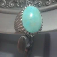 انگشتر فیروزه کهنه قدیمی|جواهرات|سمنان, |دیوار