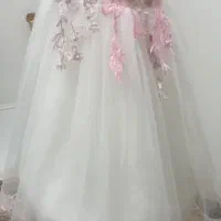 پیراهن مجلسی دخترانه ۷و۸ سال