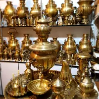 hlvcکارخانه مسیxae4 سماور گازی برنجی ذغالی زغالی|سماور، چای‌ساز، قهوه‌ساز|اصفهان, دستگرده|دیوار