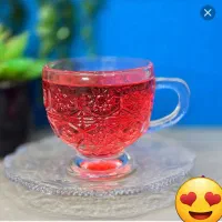 فنجان ونعلبکی بلوری فوجین