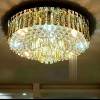 لوستر کریستالی دایره بیضی مربع و ... کد ۱۵۱