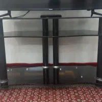 میز تلوزیون شیشه ای سالم
