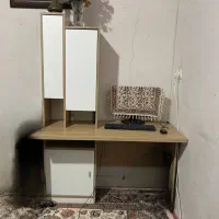 میز کامپیوتر چوبی|میز تحریر و کامپیوتر|شهر بابک, |دیوار