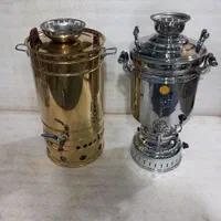 سماور‌گازی‌استیل‌بزرگ‌هیتی