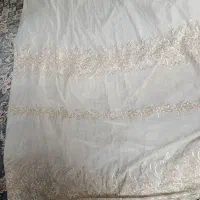 پرده گل برجسته