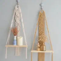 کاور شیشه مکرومه