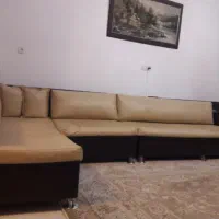 مبل راحتی ال ۷ نفره + میز جلو مبلی|مبلمان خانگی و میز عسلی|کرمانشاه, |دیوار