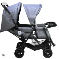 کالسکه دوقلویی پشت هم دلیجان