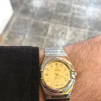 ساعت امگا کانسیلیشن ۱۹۸۰ کوارتز استیل نقره ای