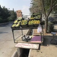 میز دوطبقه میوه فروشی
