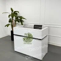 کانتر CU302 ، صندلی کارمندی نیلپر ، نیم ست اداری