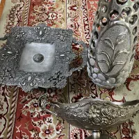 انواع دکوری سیلور ،شکلات خوری ،گلدان ،شیرینی خوری|صنایع دستی و سایر لوازم تزئینی|کرج, شاهین‌ویلا|دیوار