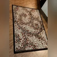 قالی طرح سنگ بسیار شیک و خاص