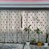 پرده عرض ۷ متر|پرده، رانر، رومیزی|قم, نیروگاه|دیوار