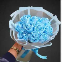 دسته گل روبانی|گل مصنوعی|شوشتر, |دیوار