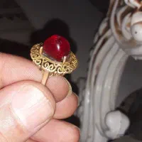 انگشتر قدیمی برنجی