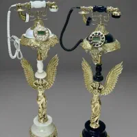 میز پایه ملائکه پایه سنگی برنز برنزی|میز تلفن|کرج, حصارک پایین|دیوار