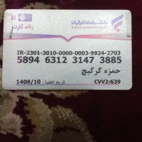 کارت پیدا شده